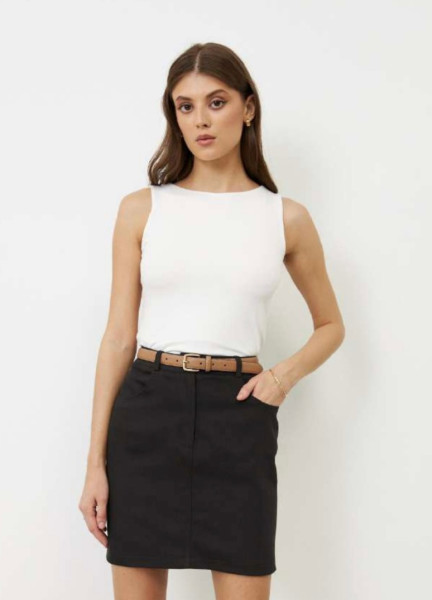 Юбка джинсовая, мини