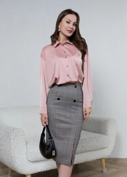 Блузка шелк